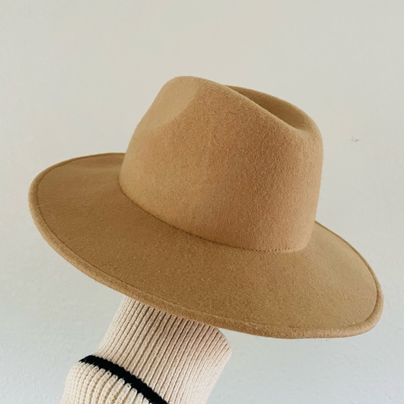 Free People Tan Felt Rancher hat main image 4